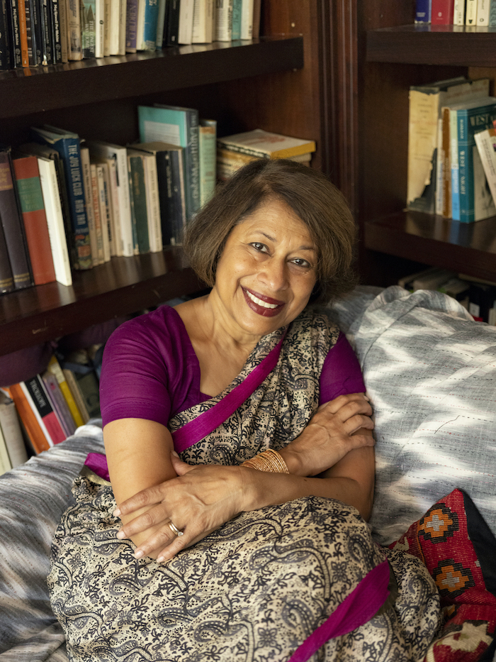 Portrait of Shaheen Rushd at home